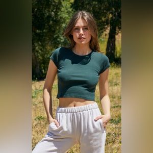 John Galt Green Ashlyn Green Top